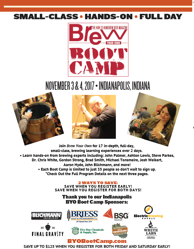 Brew Your Own Boot Camp - Indy @ Westin Hotel | Indianapolis | Indiana | United States