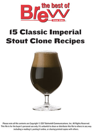 15 Classic Imperial Stout Clone Recipes