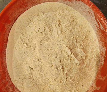 Chestnut flour.