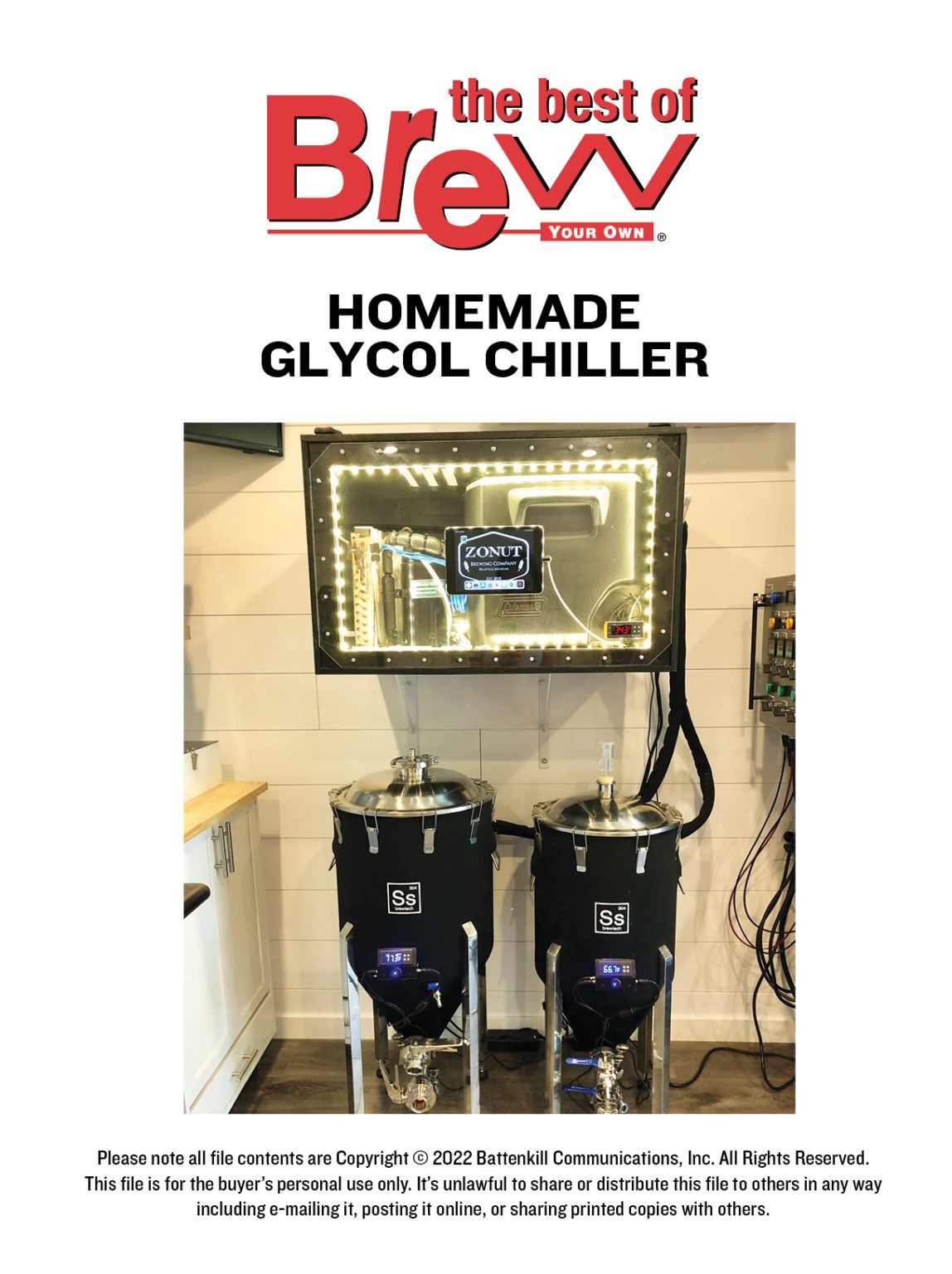 Homemade Glycol Chiller— Build It Yourself Project