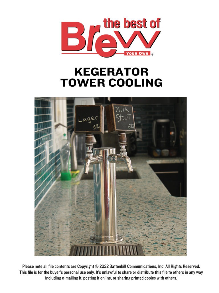 Kegerator Tower Cooling— Build It Yourself Project