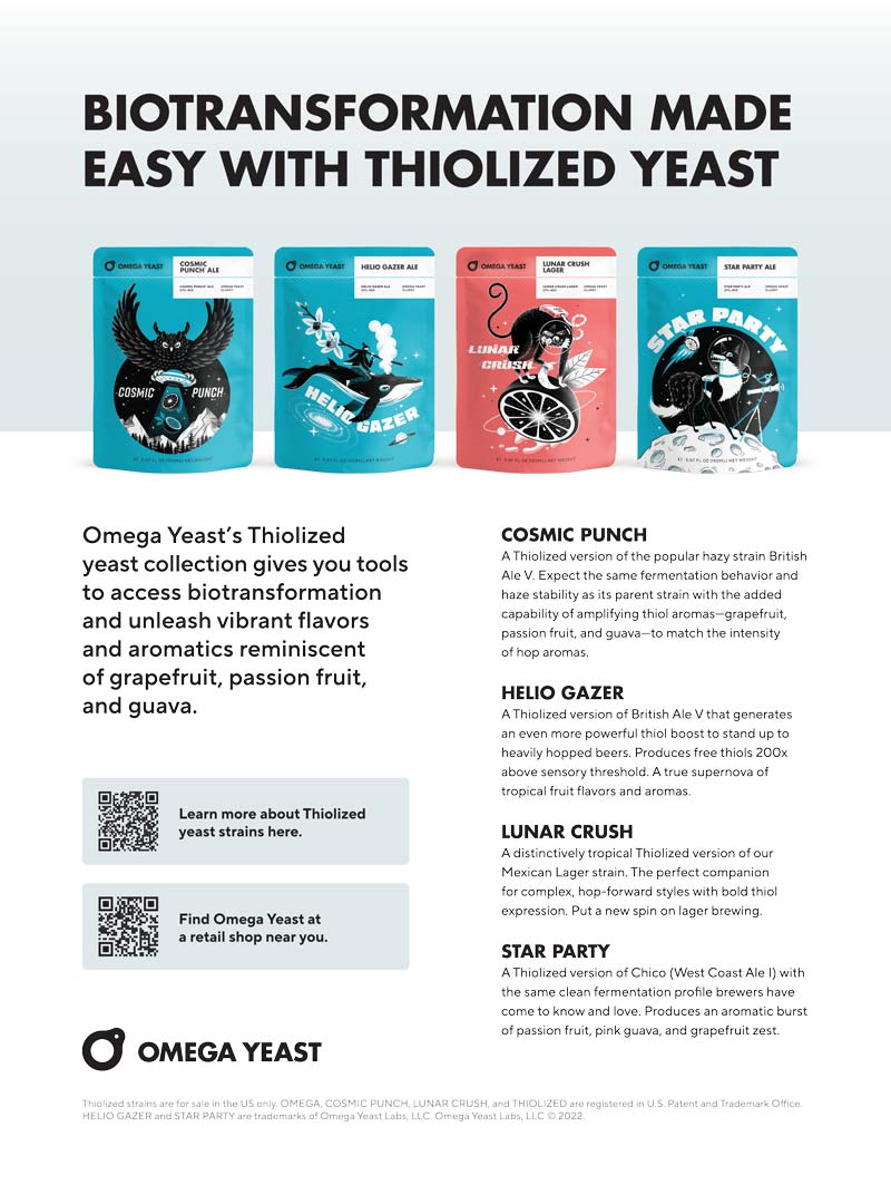 Omega yeast HGG Brew Your Own