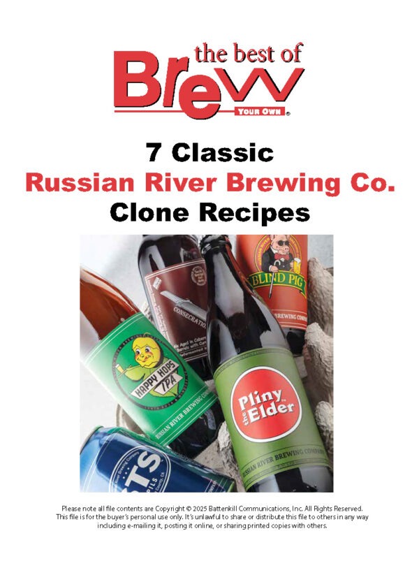 Russian River Brewing Co. Clone Package