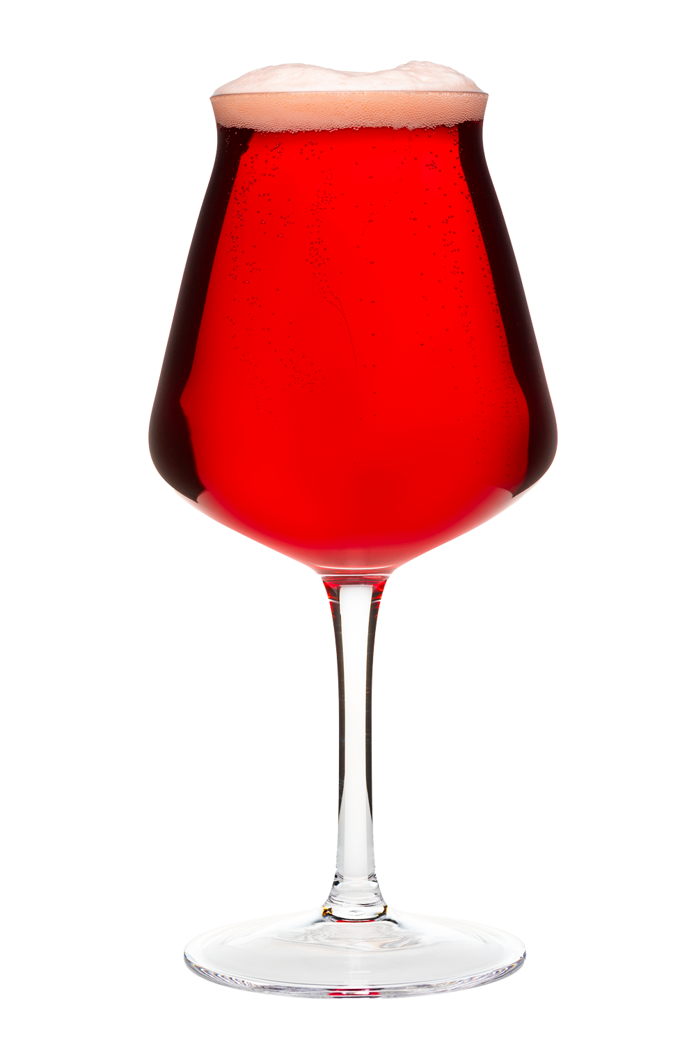 Stem glass of sour beer.