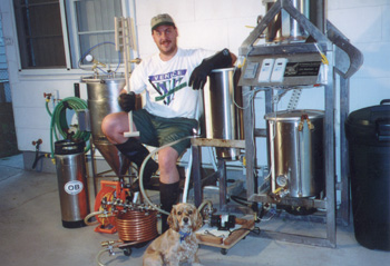 Jim Nielsen and his brewery.