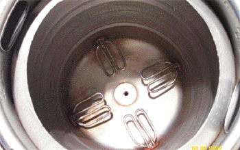 Electric brewing kettle.