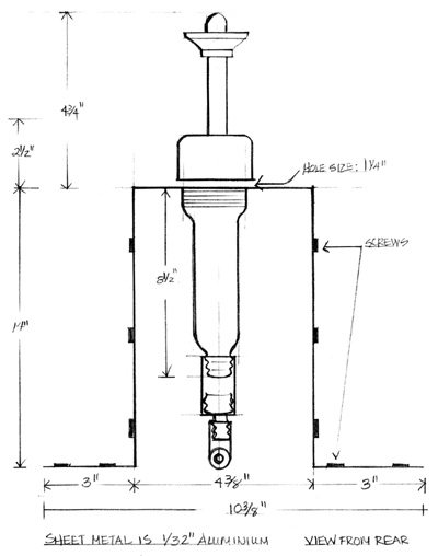 Design drawing for a beer engine.