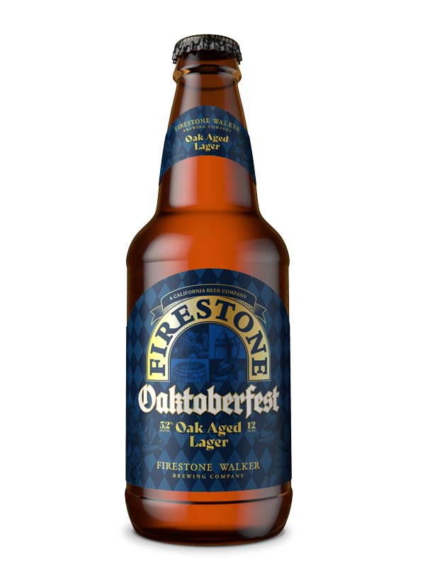 bottle of unopened firestone walker oaktoberfest