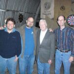 picture of ex-President Jimmy Carter with several homebrewers at a coffee roasters
