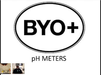 pH meter video still